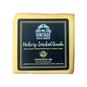 Phô Mai Xông Khói, Hickory-Smoked Gouda (113g) - VINTAGE CHEESE COMPANY