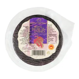 Phô Mai Dê Rượu Vang, Queso de Murcia al Vino, Goat Cheese in Red Wine (350g) - MONTESINOS