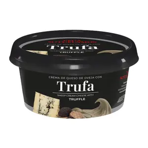 Phô Mai Kem Sữa Cừu Vị Nấm Truffle, Trufa, Sheep Cream Cheese with Truffle (125g) - VEGA SOTUELAMOS
