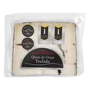 Phô Mai Dê Nấm Truffle, Quesdo de Oveja, Truffado (150g) - VEGA SOTUELAMOS
