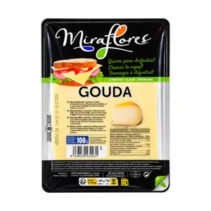 Phô Mai Lát, Gouda Slices (100g) - MIRAFLORES
