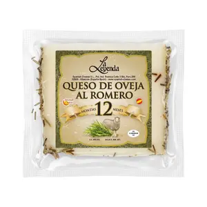 Phô Mai Cừu Ủ Lá Hương Thảo, Sheep Cheese Cured with Rosemary, Aged 12 Months (150g) - LA LEYENDA