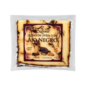 Phô Mai Cừu Vị Tỏi Đen, Spanish Sheep Cheese with Black Garlic (150g) - LA LEYENDA