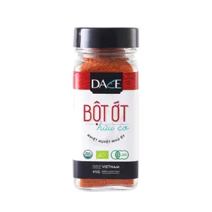 Bột Ớt Hữu Cơ, Organic Chilli Powder (45g) - DACE