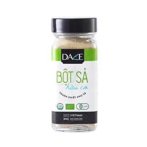 Bột Sả Hữu Cơ, Organic Lemongrass Powder (40g) - DACE