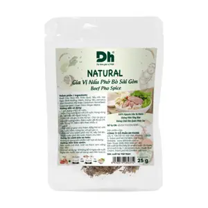 Gia Vị Nấu Phở Bò Sài Gòn, Natural Sai Gon Beef Pho (25g) - DH FOODS