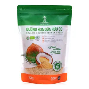 Đường Hoa Dừa Hữu Cơ, Organic Coconut Flower Sugar (300g) - SOKFARM