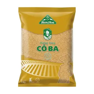 Đường Vàng Cô Ba, Yellow Sugarcane Sugar (1kg) - BIEN HOA