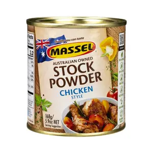 Bột Gia Vị Thuần Chay Kiểu Gà Hầm, Australian Owned Stock Powder, Chicken Style, 5.9 oz (168g) - MASSEL