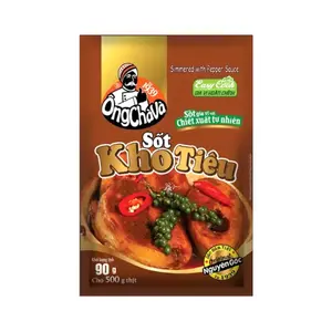 Sốt Kho Tiêu, Pepper Sauce for Simmering (90g) - ONG CHA VA