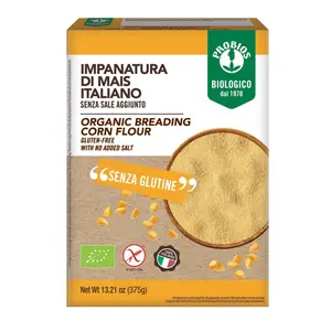 Bột Chiên Xù Hữu Cơ, Organic Breading Corn Flour, Gluten Free (375g) - PROBIOS