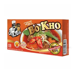 Viên Gia Vị Bò Kho, Beef Stew Seasoning Cubes (126g) - ONG CHA VA