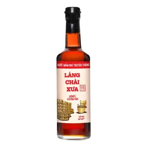 Nước Mắm Nhĩ Truyền Thống 100% Cá Cơm Tươi, Traditional Anchovy Fish Sauce (500ml) - LANG CHAI XUA