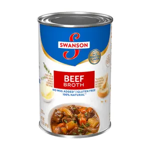 Nước Dùng Vị Bò, Beef Broth, 14.5 oz (411g) - SWANSON