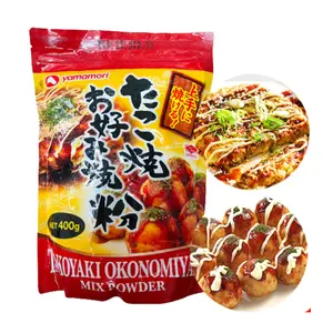 Bột Làm Bánh Bạch Tuộc & Bánh Xèo Nhật Bản, Takoyaki Okonomiyaki Mix Powder (400g) - YAMAMORI