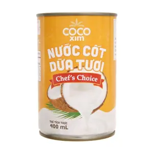 Nước Cốt Dừa Tươi, Chef`s Choice, Coconut Milk, 13.5 fl oz  (400ml) - COCOXIM