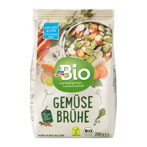 Bột Nêm Rau Củ Hữu Cơ, Gemuse Bruhe, Vegetable Broth (290g) - DMBIO