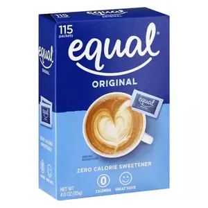Đường Ăn Kiêng, Zero Calorie Sweetener, 115 Gói, 4.1 oz (115g) - EQUAL