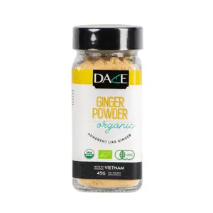 Bột Gừng Hữu Cơ, Organic Ginger Powder (45g) - DACE