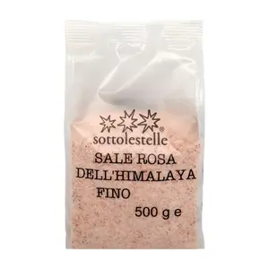 Muối Hồng Himalaya Hạt Mịn, Sale Rosa Dell`Himalaya Fino, Pink Himalayan Salt Fine (500g) - SOTTOLESTELLE