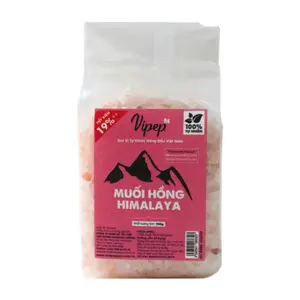 Muối Hồng Nguyên Hạt, Himalayan Pink Salt, Rock (250g) - VIPEP