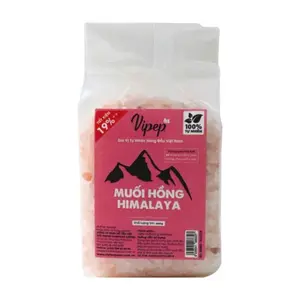 Muối Hồng Nguyên Hạt, Himalayan Pink Salt, Rock (500g) - VIPEP