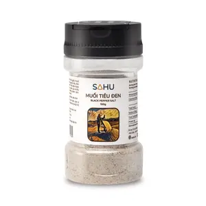 Muối Tiêu Đen, Black Pepper Salt (100g) - SAHU
