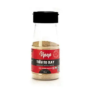 Tiêu Sọ Xay, Ground White Pepper (50g) - VIPEP
