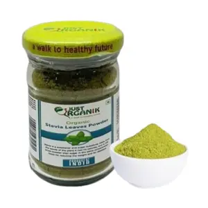 Bột Cỏ Ngọt Hữu Cơ, Organic Stevia Leaves Powder (50g) - JUST ORGANIK