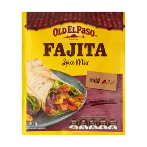 Bột Gia Vị Làm Bánh Fajita, Fajita Spice Mix, Mild (40g) - OLD EL PASO