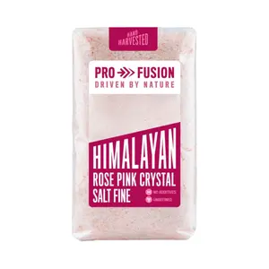 Muối Hồng Hạt Mịn, Himalayan Rose Pink Crystal Salt Fine (500g) - PROFUSION