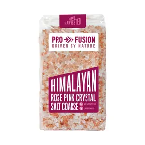 Muối Hồng Nguyên Hạt, Himalayan Rose Pink Crystal Salt Coarse (500g) - PROFUSION