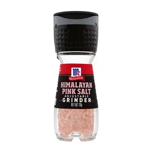 Muối Hồng Nguyên Hạt Gắn Dụng Cụ Xay, Himalayan Pink Salt Adjustable Grinder (70g) - MCCORMICK