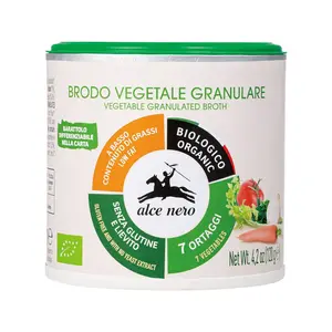 Hạt Nêm Rau Củ Hữu Cơ, Organic Vegetable Granulated Broth & Seasoning, 4.2 oz (120g) - ALCE NERO