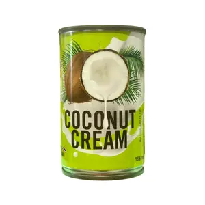 Nước Cốt Dừa Xiêm Đậm Đặc, Coconut Cream (165ml) - EUFOOD