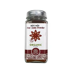 Bột Hồi Hữu Cơ, Organic Star Anise Powder (40g) - VINASAMEX