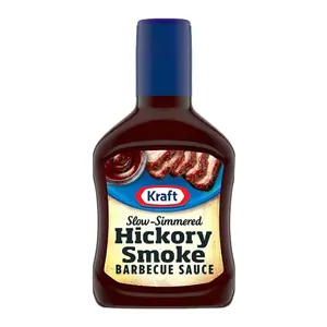 Sốt Ướp Thịt Nướng Vị Xông Khói, Slow-Simmered Hickory Smoke Barbecue Sauce, 17.5 oz (496g) - KRAFT