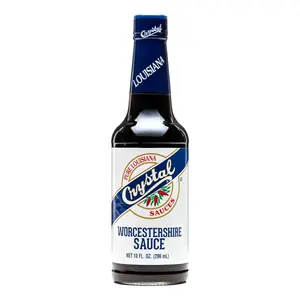 Sốt Giấm Mạch Nha, Worcestershire Sauce, 10 fl oz (296ml) - CRYSTAL
