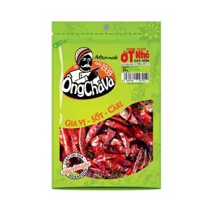 Ớt Khô Cay Vừa, Dried Whole Chillies, Medium Spicy (55g) - ONG CHA VA