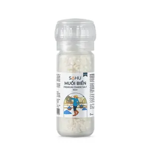 Muối Biển Nắp Cối Xay, Premium Coarse Salt Grinder (80g) - SAHU