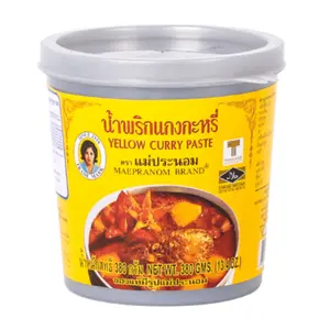 Gia Vị Cà Ri Vàng, Yellow Curry Paste, 13.4 oz (380g) - MAE PRANOM