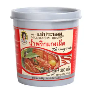Gia Vị Cà Ri Đỏ, Red Curry Paste, 13.4 oz (380g) - MAE PRANOM