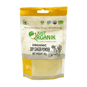 Bột Gừng Hữu Cơ, Organic Dry Ginger Powder (50g) - JUST ORGANIK