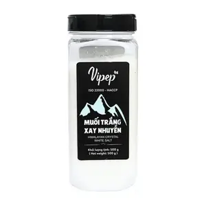 Muối Trắng Xay Nhuyễn, Himalayan Crystal White Salt, Fine (500g) - VIPEP