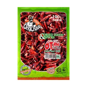 Ớt Khô Cay Vừa, Dried Whole Chillies, Mild Hot (500g) - ONG CHA VA