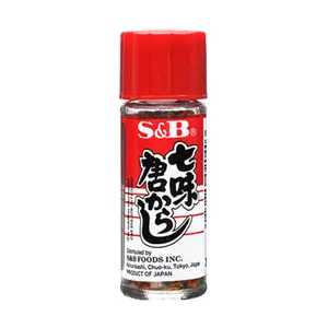 Bột Ớt Hỗn Hợp, Nanami Togarashi, Assorted Chili Pepper, 0.52 oz (15g) - S&B