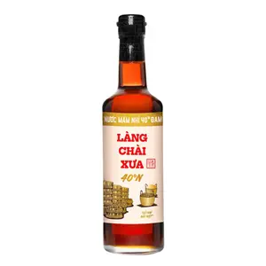 Nước Mắm Nhỉ 40 Độ Đạm, 40°N Anchovy Fish Sauce (500ml) - LANG CHAI XUA