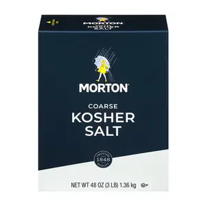 Muối Ăn, Coarse Kosher Salt, 48 oz (1.36kg) - MORTON