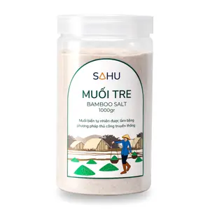 Muối Tre, Bamboo Salt (1000g) - SAHU