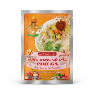 Nước Dùng Cô Đặc Phở Gà, Chicken Pho Broth Concentrate (82g) - HUONG VIET XUA